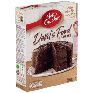 BETTY CROCKER DEVIL'S FOOD CAKE MIX 425G