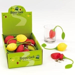 FRUIT SHAPED SILICONE TEA FILTER