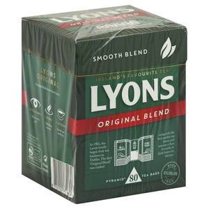 LYONS TEA 80S best by 12/2021
