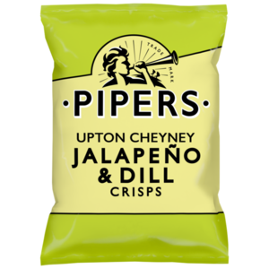 PIPERS CRISPS JALAPENO & DILL 40G