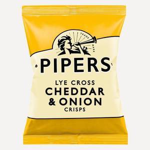PIPERS CRISPS CHEDDAR & ONION 40G