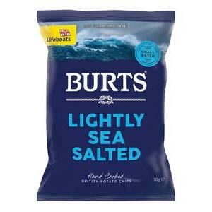 BURTS SEA SALT CHIPS 150G 