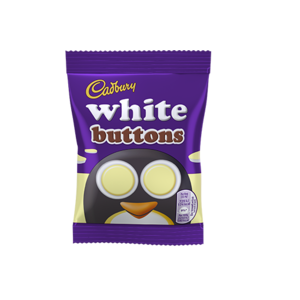 CADBURY WHITE CHOCOLATE BUTTONS 14,4g