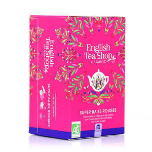 ENGLISH TEA SHOP TISANA SUPER BERRIES 20 BUSTINE