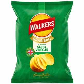 Walkers Salt and Vinegar Crisps 45g - best before 23-05-26