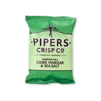Pipers Cider Vinegar & Sea Salt Crisps 40g