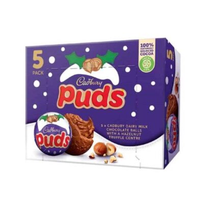 Cadbury Christmas Puds 5 packs 175g