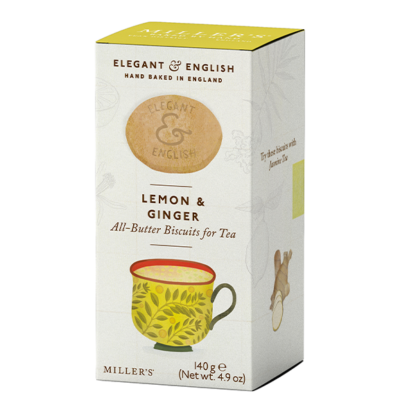 Miller's Biscotti Limone e Zenzero 125g