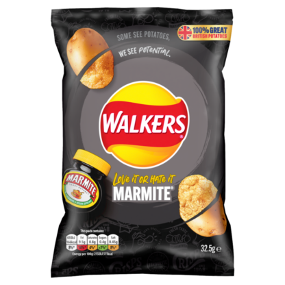 Wakers Patatine con Marmite 65g