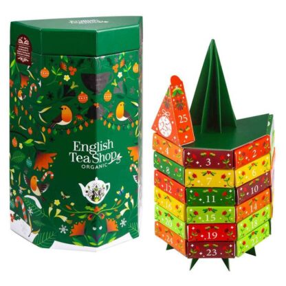 English Tea Shop Christmas Tree Advent Calendar 50g