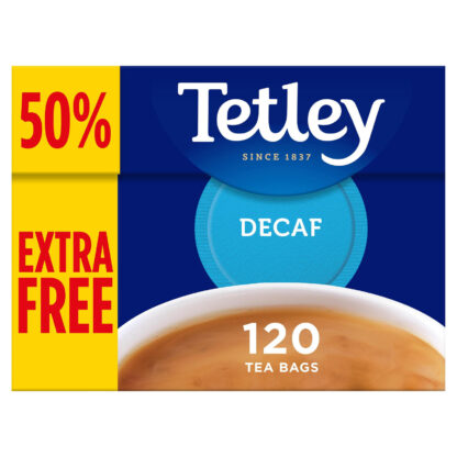 Tetley Decaf Tea 120s