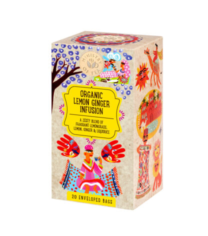 Ministry of Tea Lemon & Ginger Herbal Tea 20s - best before 02-2025