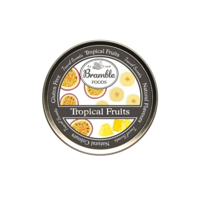 Bramble Tropical Travel Sweet Tins 200g