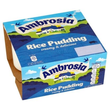 Ambrosia Rice Pudding 4 pots 125g