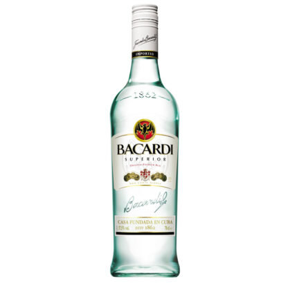 Bacardi Carta Blanca Rum 1L