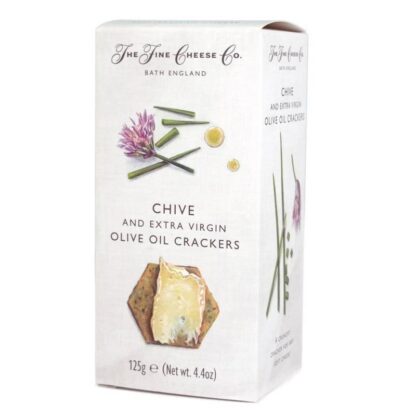 The Fine Cheese Co. Crackers con erba Cipollina 125g