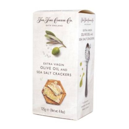 The Fine Cheese Co. Olive Oil & Salt Crackers 125g