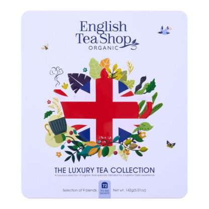 English Tea Shop Scatola di Latta Union Jack 72 bustine