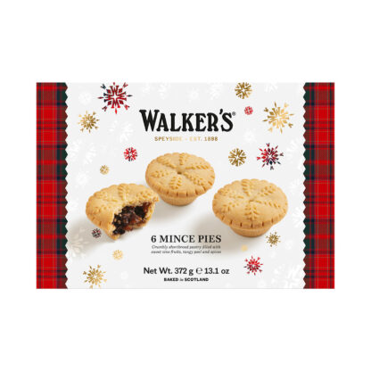 Walkers Luxury Mince Pies 6pcs 372g