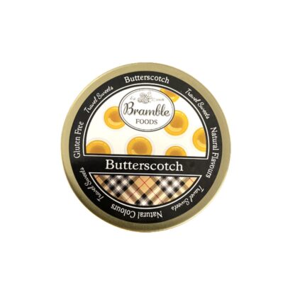 Bramble Butterscotch Travel Sweet Tins 200g