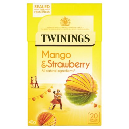 Twinings Strawberry & Mango Herbal Tea 20s