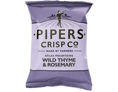 Pipers Crisps Wild Thyme & Rosemary 40g - best before 23-03-25