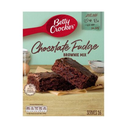 Betty Crocker Preparato per i Brownie al Cioccolato 415g - da consumarsi preferibilmente entro 01-03-25