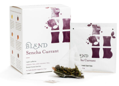 Blend Tè Sencha con Ribes Nero 15 bustine