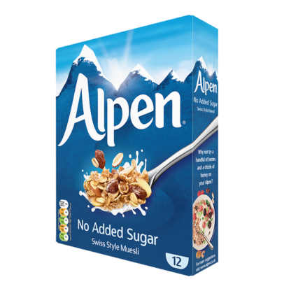 Alpen Muesli no added sugar 550g