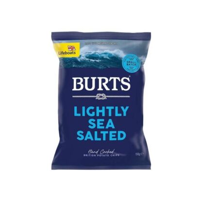 Burts Lightly Sea Salted Potato Chips 150g