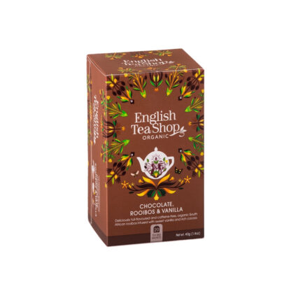 English Tea Shop Te Rooibos Cioccolato e Vaniglia Tisana 20 bustine