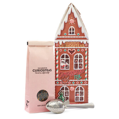 CuriousioTeas 'Gingerbread House' Spiced Black tea and Infuser 70g