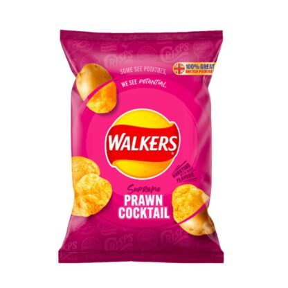 Walkers Prawn Cocktail Crisps 32.5g