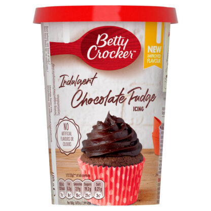 Betty Crocker Glassa al Cioccolato 400g - da consumarsi preferibilmente entro 21-03-25