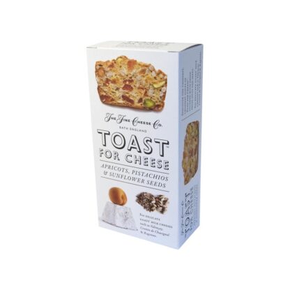 Toast For Cheese cracker all'Albicocca, Pistacchi e Semi di Sesamo 100g