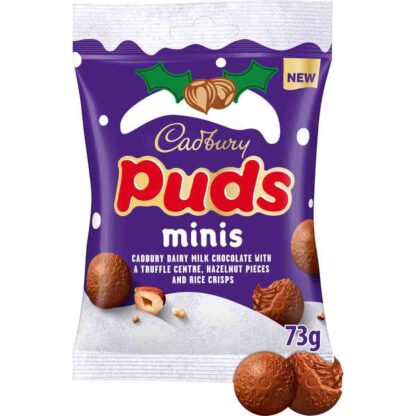 Cadbury Puds Minis 73g - best before 31-03