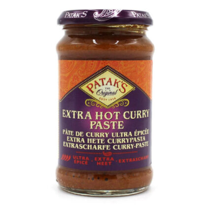 Patak's Extra Hot Curry Paste 283g - best before 04-2025