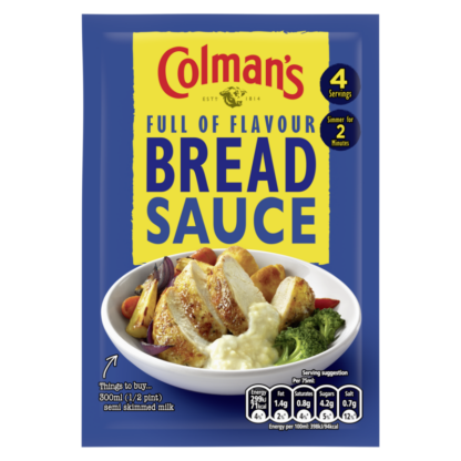 Colman's Bread Sauce sachet 40g - best before 06-2025