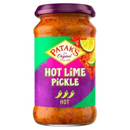 Patak's Condimento Indiano Piccante al Lime 283g
