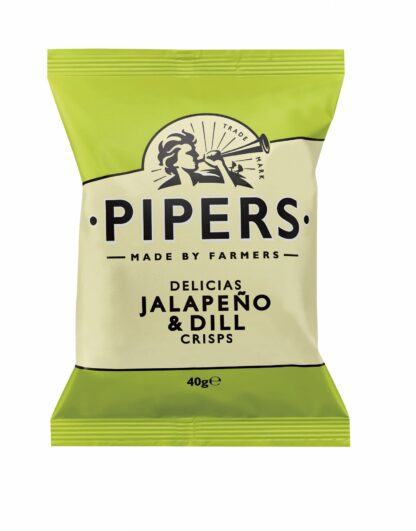 Pipers Patatine al Jalapeno & Aneto 40g