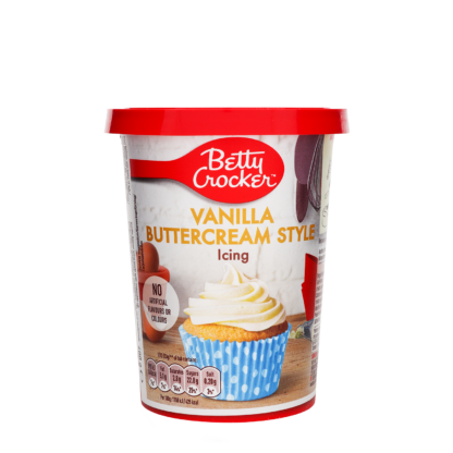 Betty Crocker Vanilla Buttercream Style Icing 400g