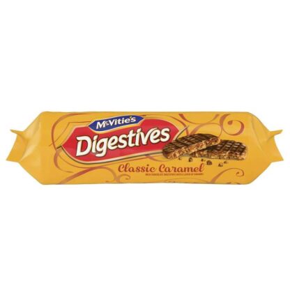 Mcvitie's Caramel Digestives Biscuits 250g