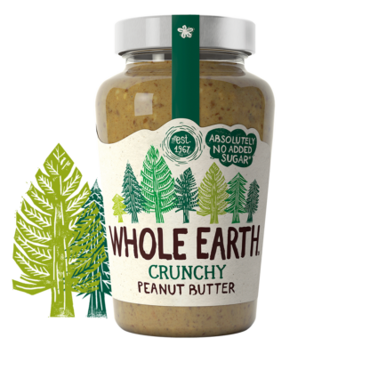 Whole Earth Crunchy Peanut Butter 340g