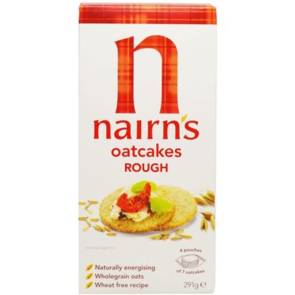 Nairn's Rough Oatcakes 291g - best before 05-09-25