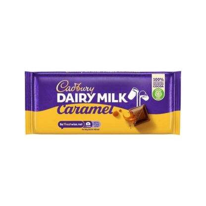 Cadbury tavoletta di Cioccolato al Latte con Caramello 120g