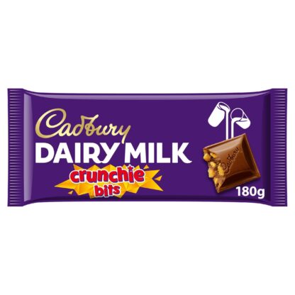 Cadbury Dairy Milk Crunchie Bits Bar 180g