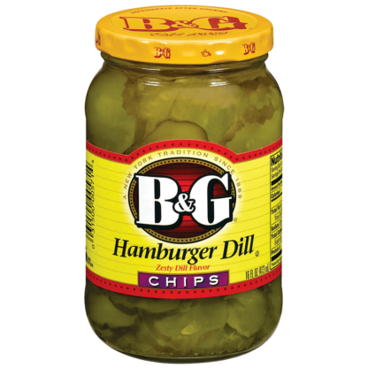 B&G Cetrioli a Fette per Hamburger 473ml