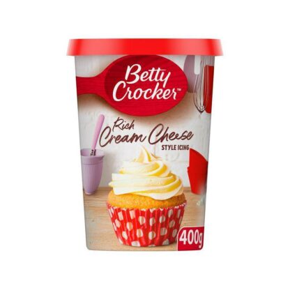 Betty Crocker Glassa alla Crema di Formaggio 400g - da consumarsi preferibilmente entro 31-10-25