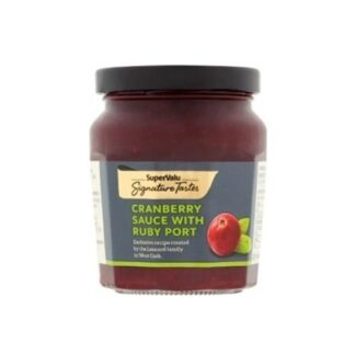 SuperValu Signature Tastes Salsa di Mirtilli Rossi (Cranberry) con Porto Ruby 240g