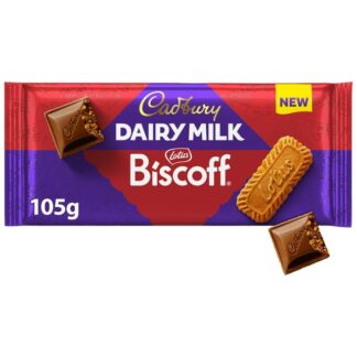 Cadbury Dairy Milk Biscoff 105g - best before 23-01-26